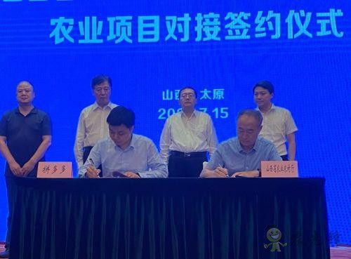 山西省農(nóng)業(yè)農(nóng)村廳與拼多多達成戰(zhàn)略合作